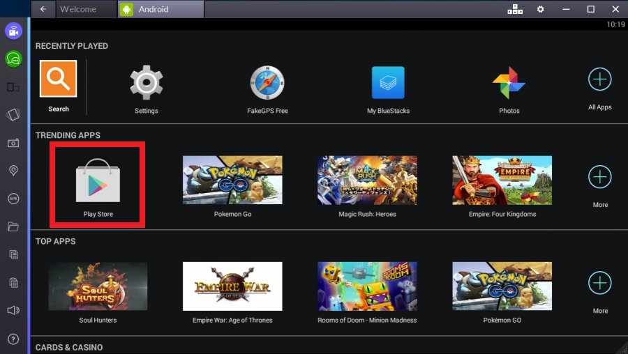 How to add apps on Bluestacks
