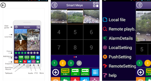 Smart Meye for Windows: Cameras and Controls via Desktop