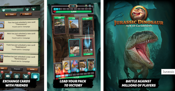 Jurassic Dinosaur Ark of Carnivores Dino TCG/CCG For PC