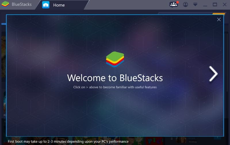 Download Bluestacks Android emulator
